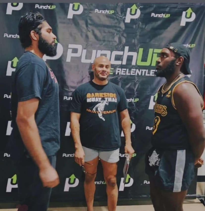 Fighters at PunchUp event